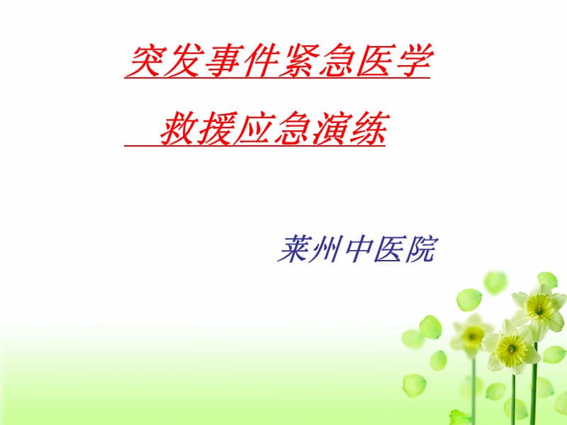 院前现场检伤分类法.ppt_第1页