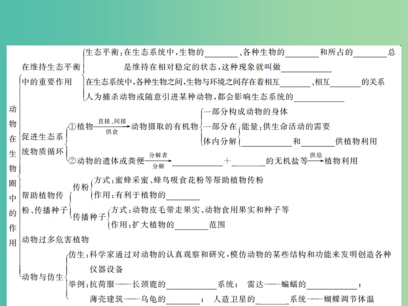 中考生物第一轮系统复习篇 第五单元 第三章 动物在生物圈中的作用课件.ppt_第3页