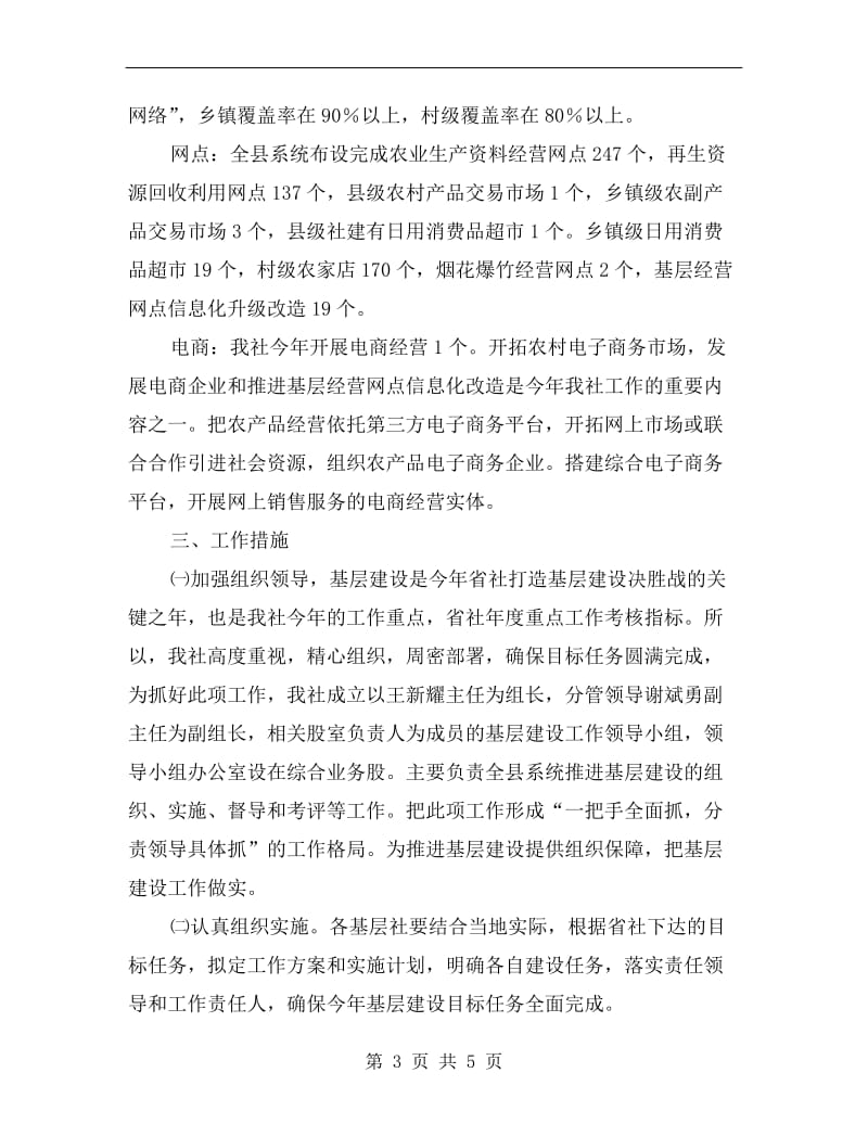 供销社基层建设目标实施方案.doc_第3页