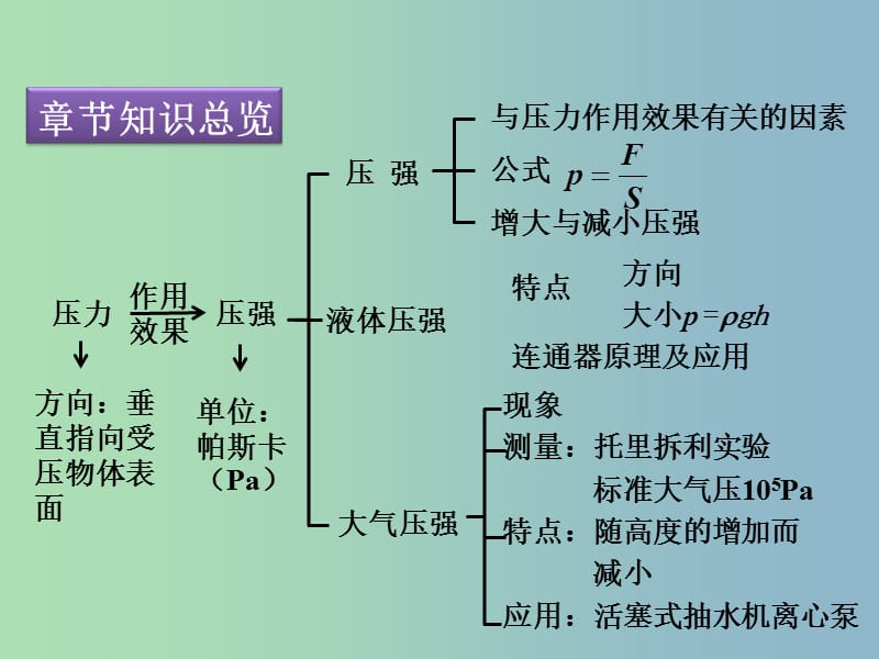 八年级物理下册 第九章 压强复习课件 （新版）新人教版.ppt_第2页