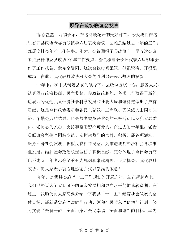 领导在政协联谊会发言.doc_第2页