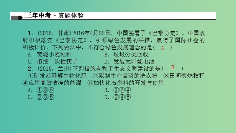 中考化学总复习 考点聚焦 第3讲 碳和碳的氧化物课件.ppt_第2页