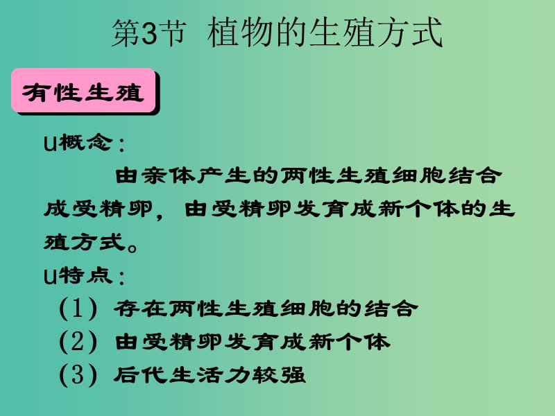 八年级生物上册 第十九章 第三节 植物的生殖方式课件 北师大版.ppt_第3页