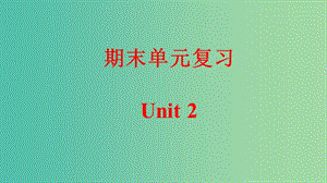 九年級英語全冊 期末單元復(fù)習(xí) Unit 2 I think that mooncakes are delicious課件 （新版）人教新目標(biāo)版.ppt