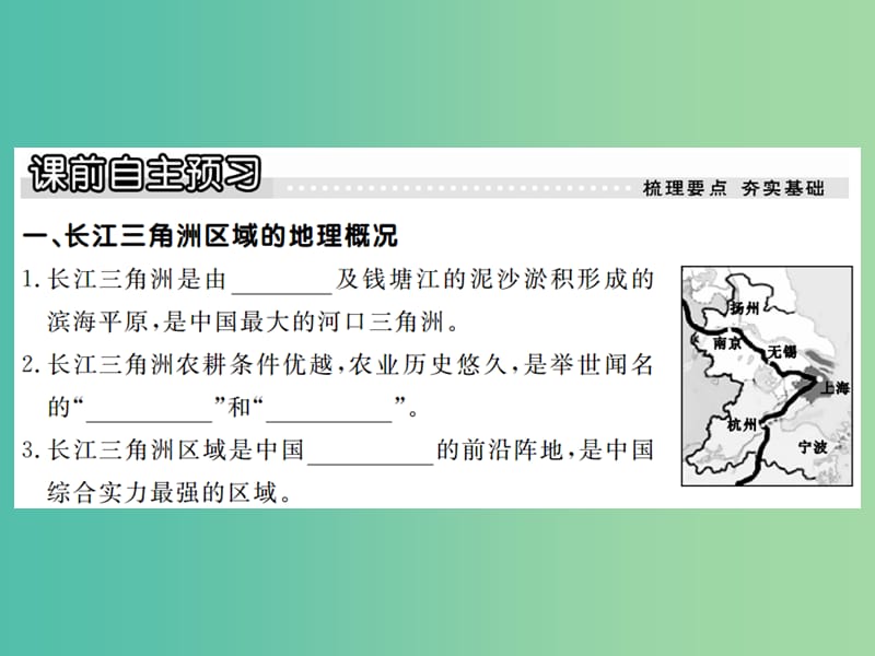 八年级地理下册 第七章 第四节 长江三角洲区域的内外联系课件 （新版）湘教版.ppt_第2页