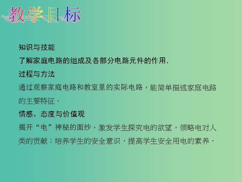 九年级物理全册 第19章 生活用电 第1节 家庭电路课件 （新版）新人教版.ppt_第2页