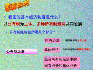 八年級政治下冊 第一單元《第二節(jié) 充滿活力的經(jīng)濟制度（第2課時）》課件 湘教版.ppt