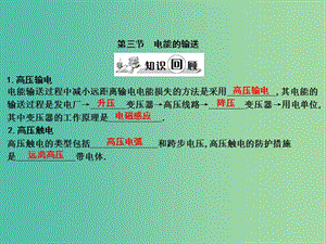 九年級物理全冊 第18章 電從哪里來 第3節(jié) 電能的輸送課件 （新版）滬科版.ppt