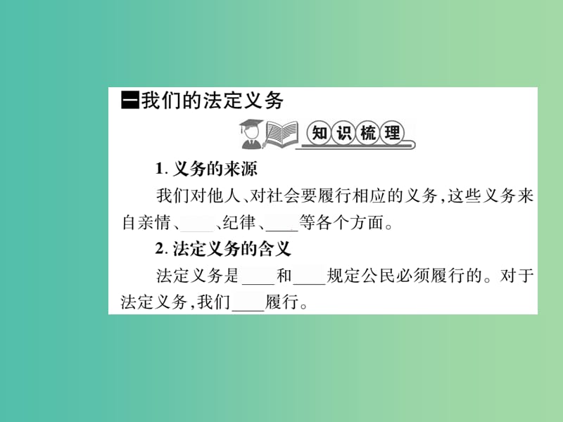 八年级政治下册 第一单元 第二课 公民的义务（第1课时）课件 新人教版.ppt_第2页