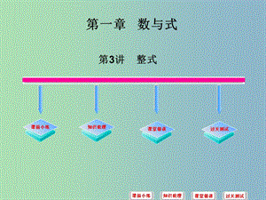 中考數(shù)學(xué)必備復(fù)習(xí) 第一章 數(shù)與式 第3講 整式課件.ppt