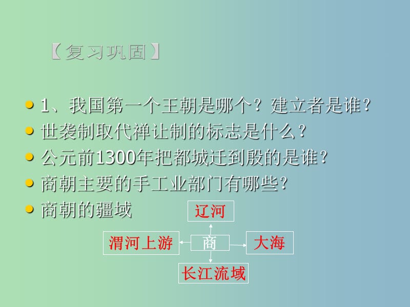 中考历史复习夏商西周的兴亡课件新人教版.ppt_第2页