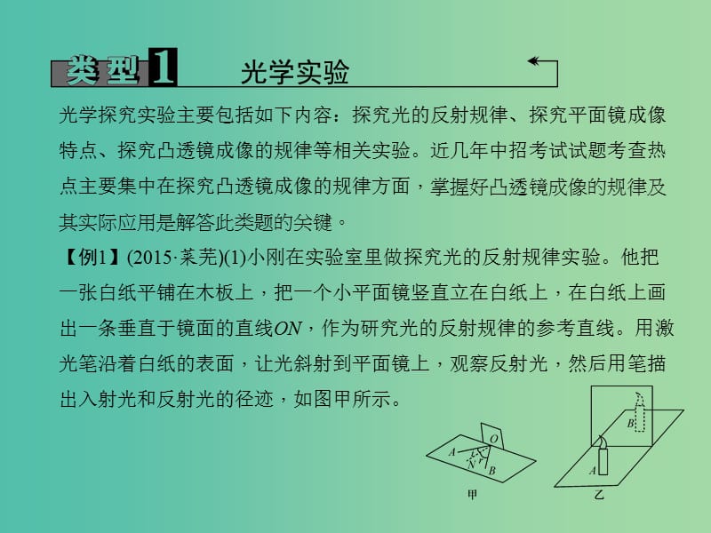 中考物理专题复习四 实验题课件.ppt_第3页