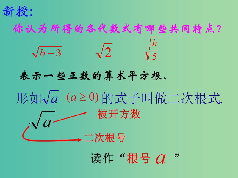 八年级数学下册 16.1 二次根式课件 （新版）新人教版.ppt_第3页