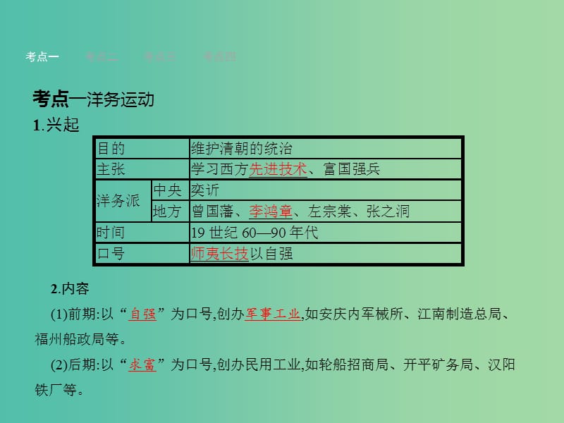 中考历史 第7单元 近代化的起步课件.ppt_第3页