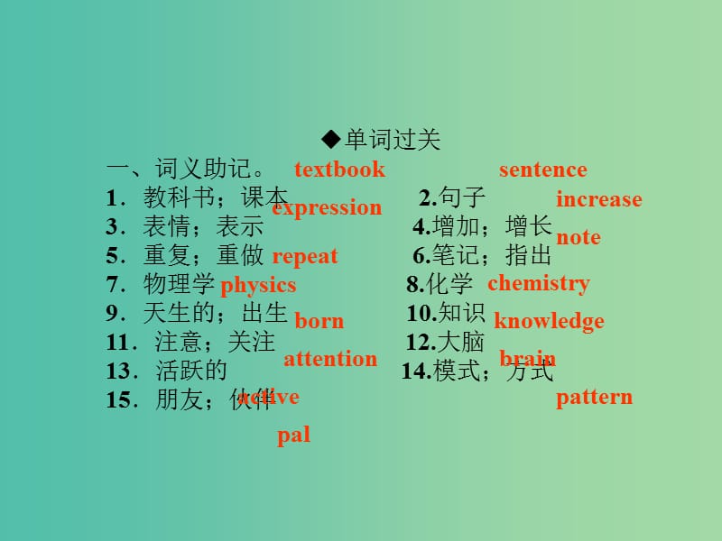 九年级英语下册 期末单元复习 Unit 1 课件 人教新目标版.ppt_第2页