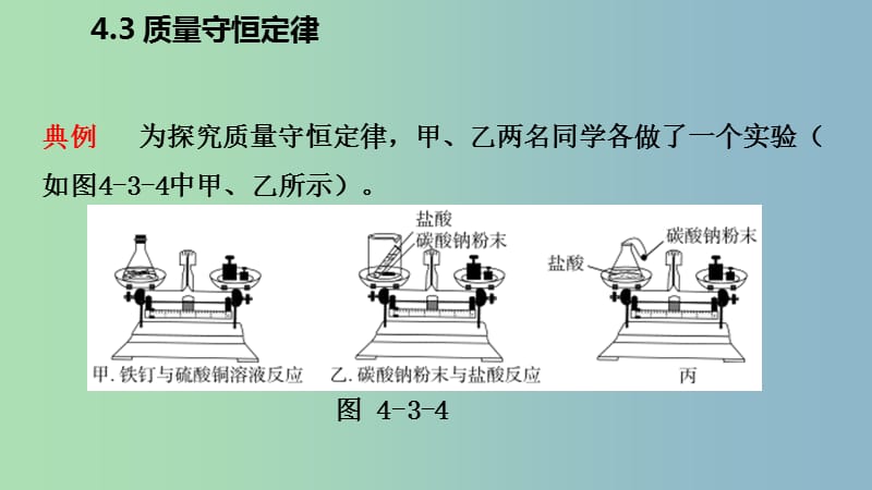 九年级化学上册第四章生命之源-水4.3质量守恒定律练习课件新版粤教版.ppt_第3页