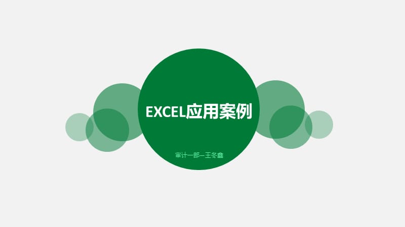 Excel应用案例.ppt_第1页