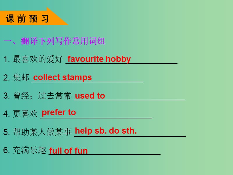 七年级英语下册 Module 4 Colourful life Unit 8 From hobby to career（第5课时）课件 （新版）牛津深圳版.ppt_第2页