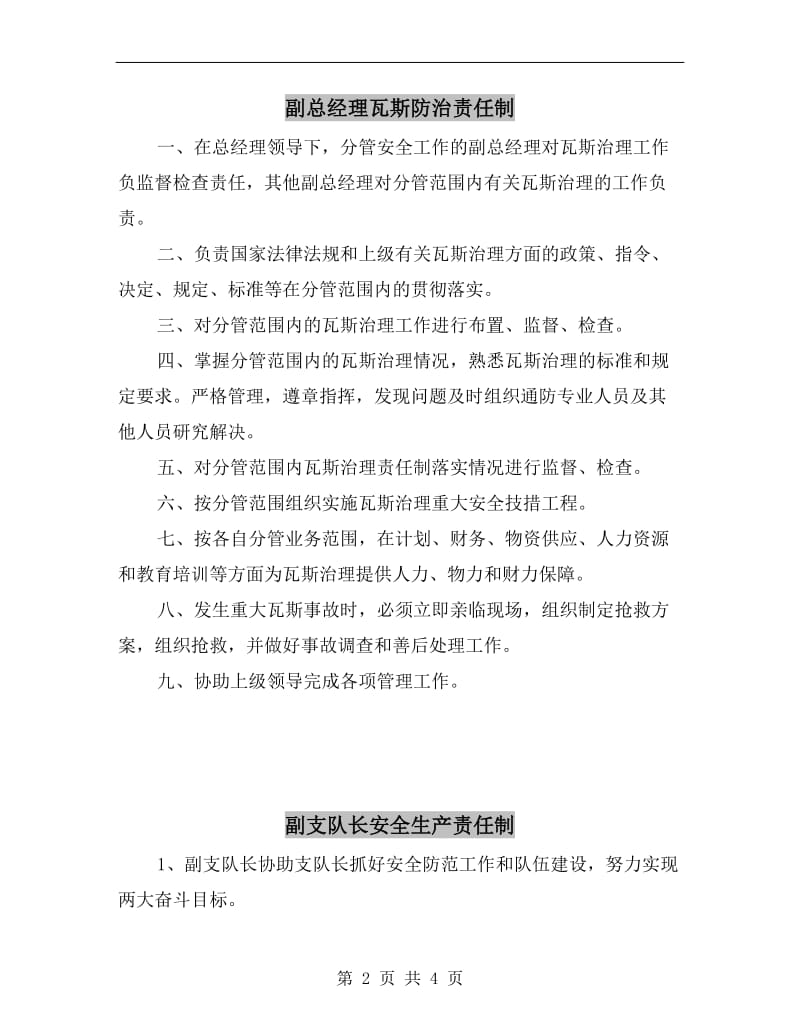 副总经理瓦斯防治责任制.doc_第2页