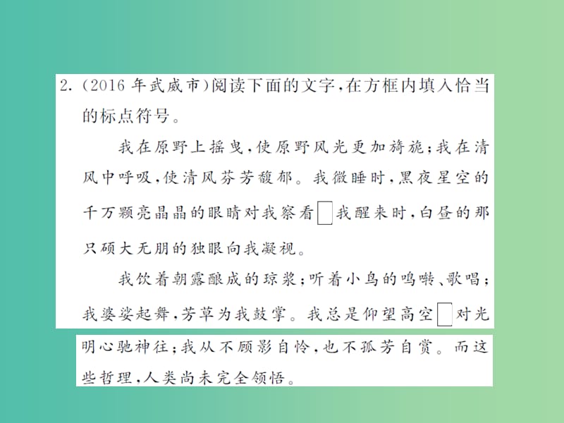 中考语文 第一部分 积累与运用 考点精练课件2.ppt_第3页