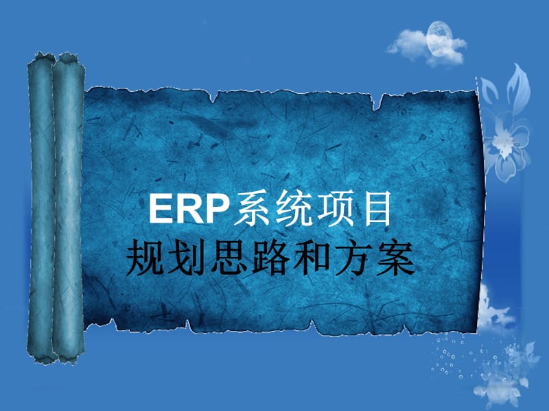 ERP规划思路和方案.ppt_第1页