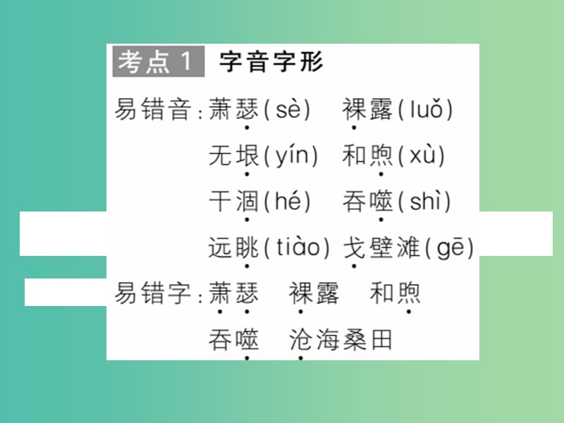 八年级语文下册 第三单元 幽思自认生态 12《罗布泊消逝的仙湖》作业课件 （新版）新人教版.ppt_第2页