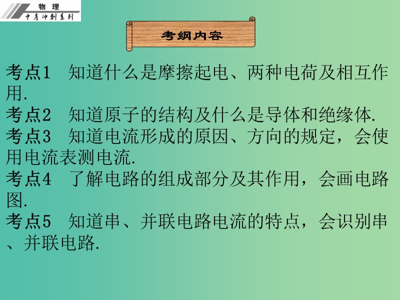 中考物理总复习 第十五章 电流和电路课件.ppt_第2页