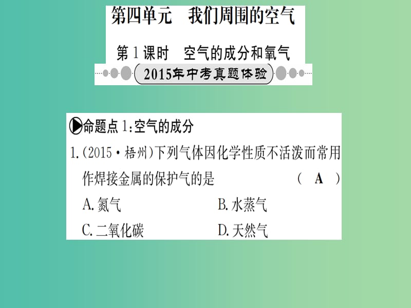 中考化学 考点系统复习 第四单元 我们周围的空气课件 鲁教版.ppt_第1页