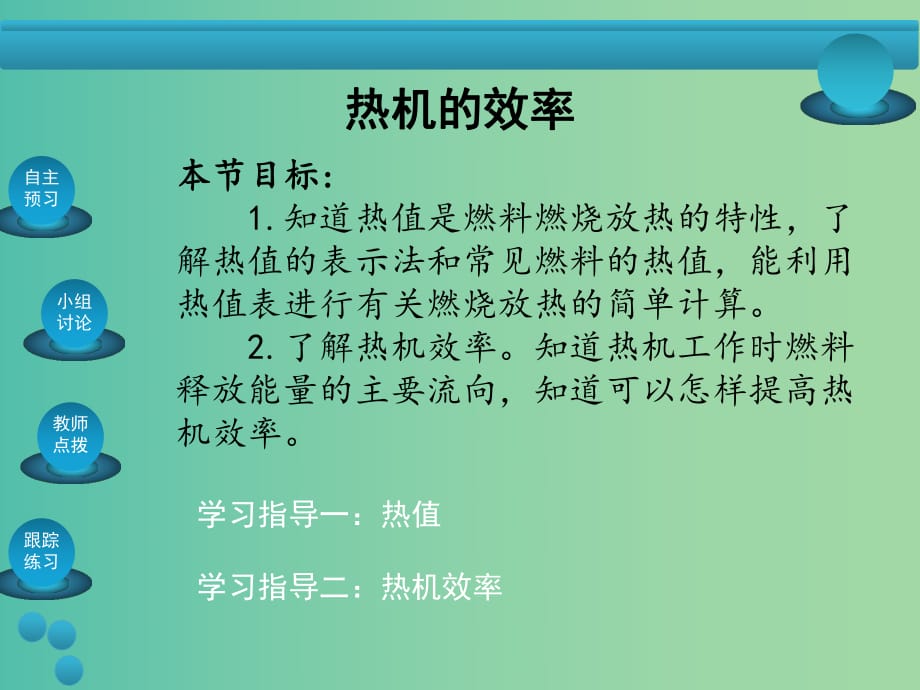 九年級物理全冊 第14章 內(nèi)能的利用 第2節(jié) 熱機(jī)的效率課件 新人教版.ppt_第1頁