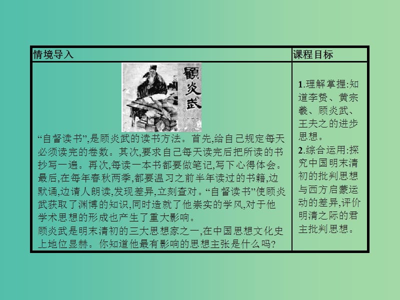 高中历史 第一单元 中国古代的思想与科技 5 明清之际的进步思潮课件 岳麓版必修3.ppt_第2页