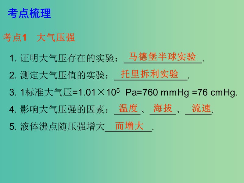 中考物理总复习 第9章 压强（第2课时）课件 新人教版.ppt_第3页