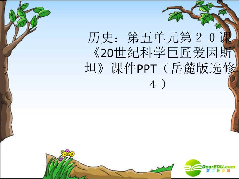 《世纪科学巨匠爱因斯坦》课件岳麓版选修.ppt_第1页