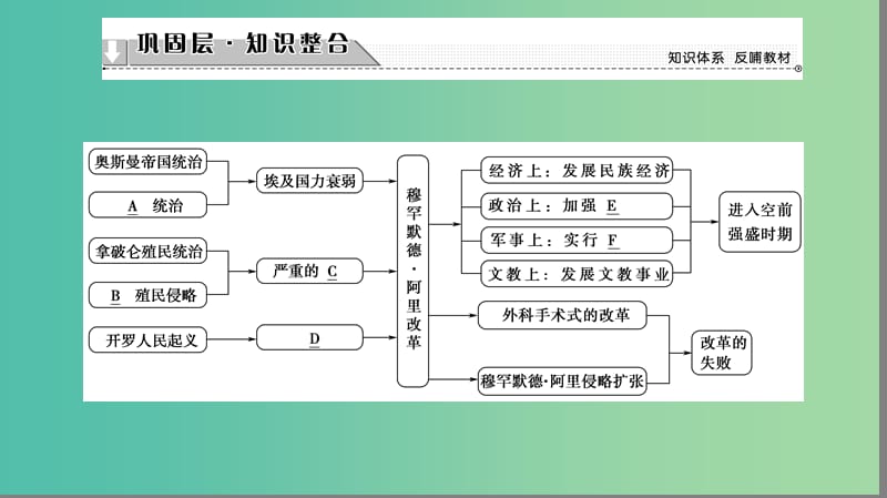 高中历史 专题6 穆罕默德 阿里改革分层突破课件 人民版选修1.ppt_第2页