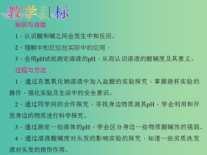 九年级化学下册 第十单元 酸和碱 课题2 酸和碱的中和反应教学课件 （新版）新人教版.ppt_第2页