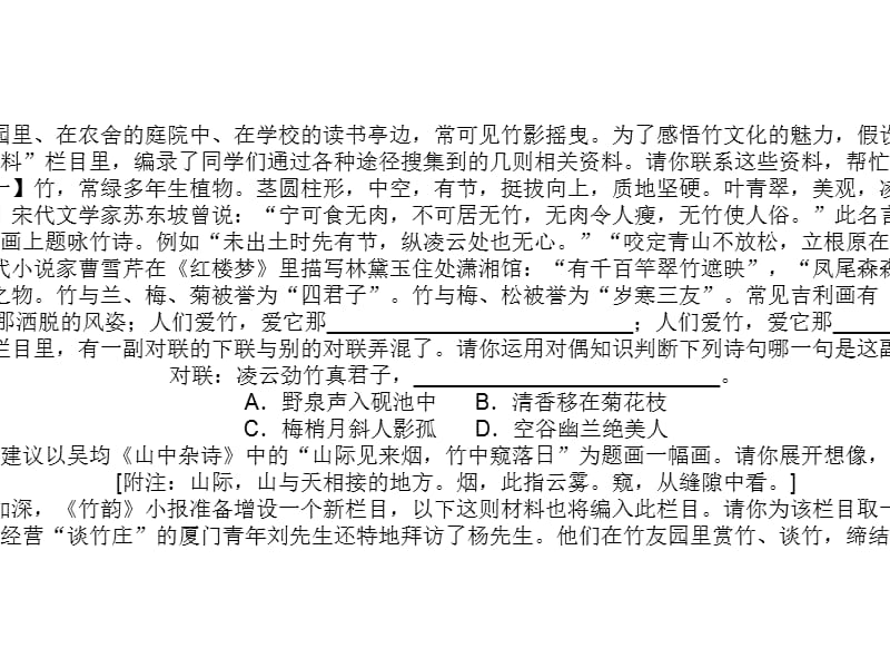 中考综合性基础练习.ppt_第1页