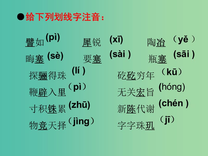 九年级语文上册 11《学问和智慧》课件 苏教版.ppt_第3页