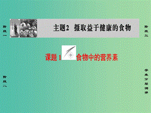 高中化學(xué) 主題2 攝取益于健康的食物 課題1 食物中的營(yíng)養(yǎng)素課件 魯科版選修1.ppt