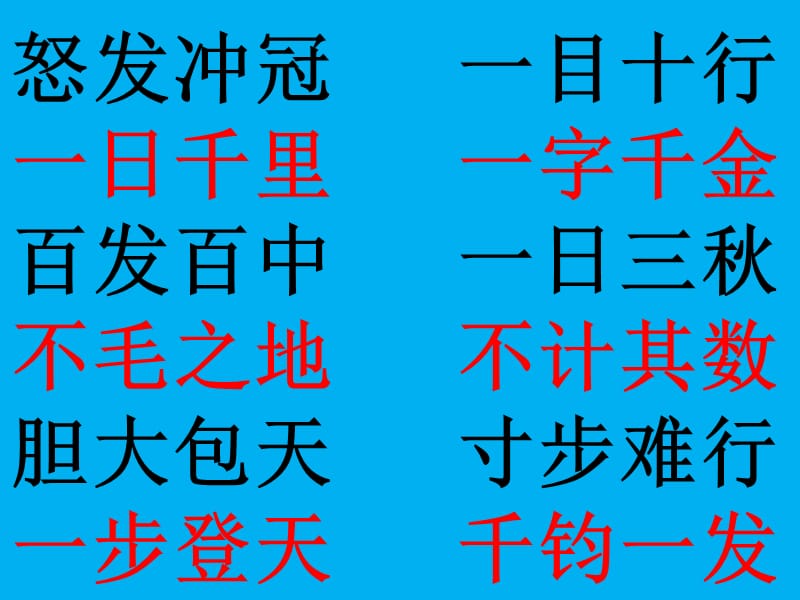 含有夸张成分的成语陈春飞.ppt_第2页