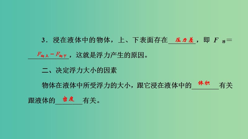 八年级物理下册 10.1 浮力习题课件 （新版）新人教版.ppt_第3页