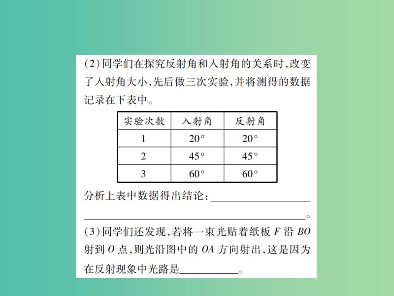 中考物理二轮复习 专题能力提升 专题四 实验与探究题（精练）课件.ppt_第3页