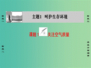 高中化學 主題1 呵護生存環(huán)境 課題1 關注空氣質量課件 魯科版選修1.ppt