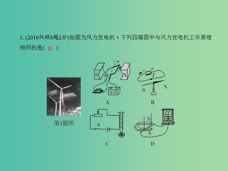 中考物理总复习 第二十讲 电与磁课件.ppt_第3页