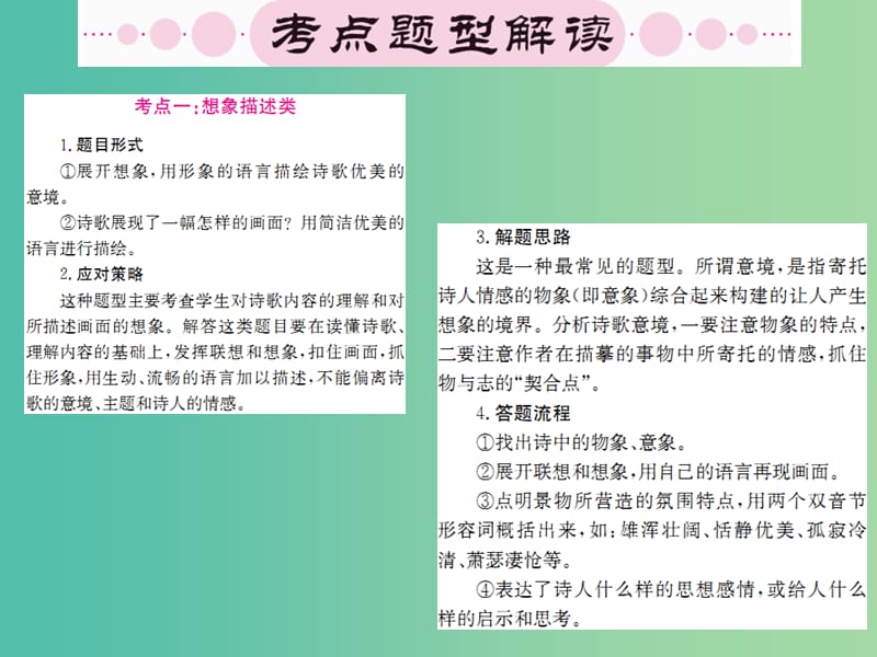 中考语文 第一部分 专题一 古诗词赏析课件 新人教版.ppt_第2页