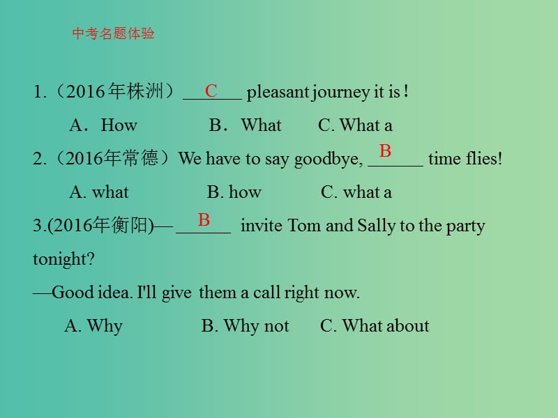 中考英语复习语法专项突破篇专题十二简单句课件.ppt_第3页