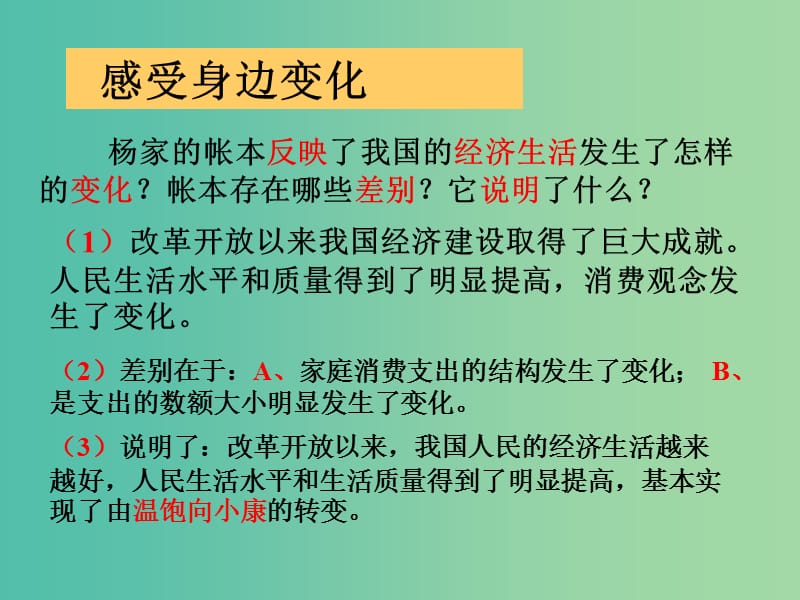 九年级政治全册 第七课 关注经济发展课件 新人教版.ppt_第2页