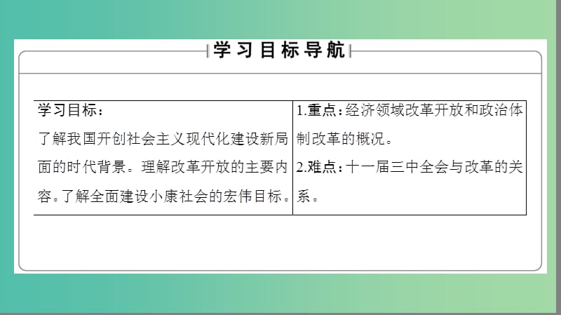 高中历史第5单元改革开放与中华民族的伟大复兴第17课改革开放的新时代课件岳麓版.ppt_第2页