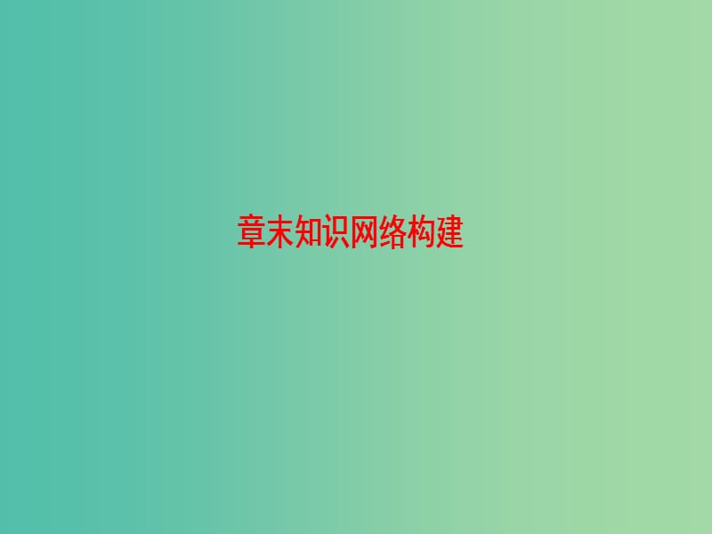 高中化学 第1章 物质结构 元素周期律章末知识网络构建课件 新人教版必修2.ppt_第1页