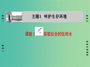 高中化學 主題1 呵護生存環(huán)境 課題2 獲取安全的飲用水課件 魯科版選修1.ppt