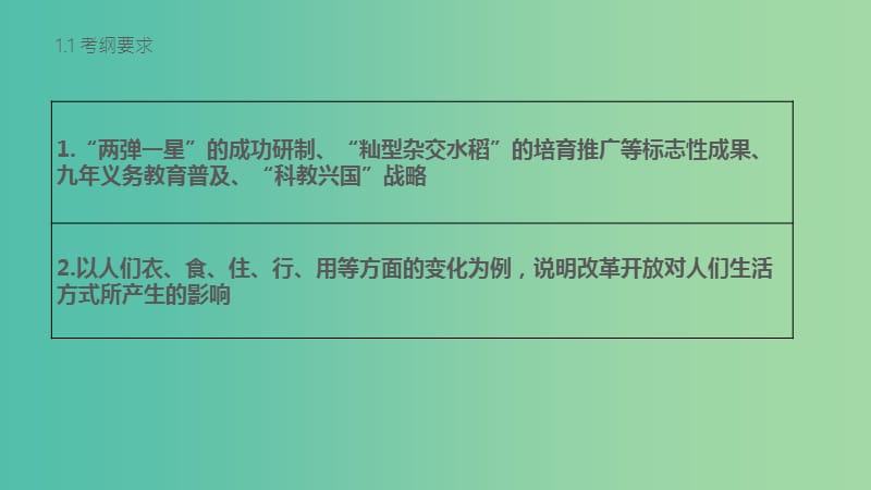 中考历史 第三部分 中国现代史 第十七讲 科技与社会生活复习课件 新人教版.ppt_第1页