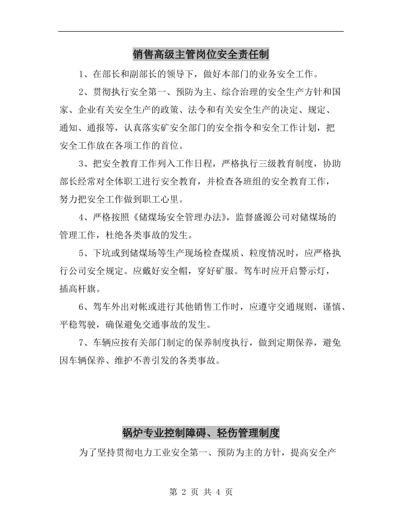 销售高级主管岗位安全责任制.doc_第2页